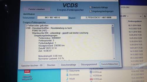 VCDS Partikelfilter