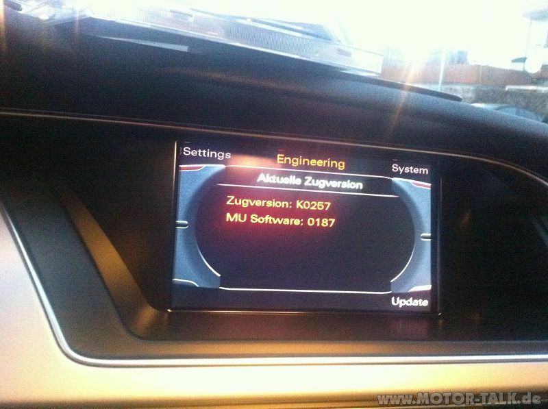 MMI 3G Softwareupdate
