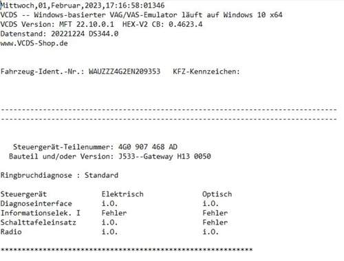 Ringbruchdiagnose MMI