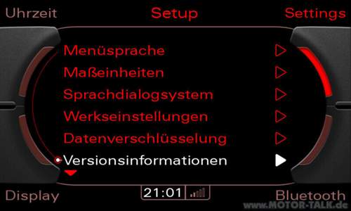 Car-setup-settings