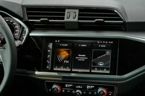 Audi Q3 auf 3 Teile MMI