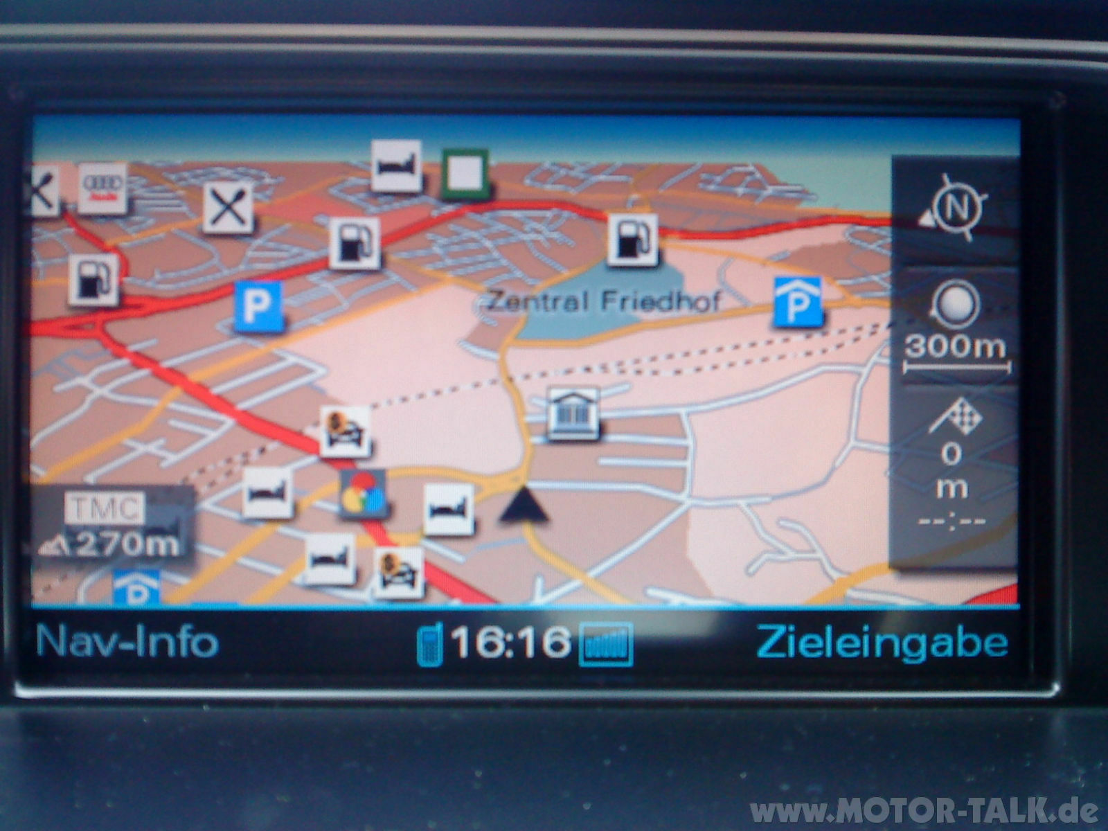 MMI Bluetooth Telefon Symbole