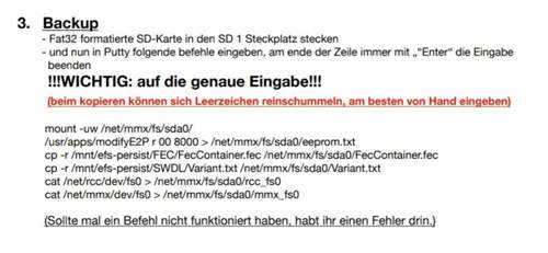 Anleitung