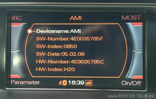 AMI Softwarestand 0850