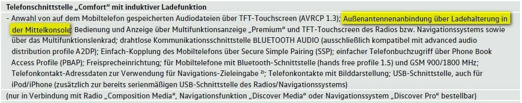 Mobilfunk bei beheizter Frontscheibe