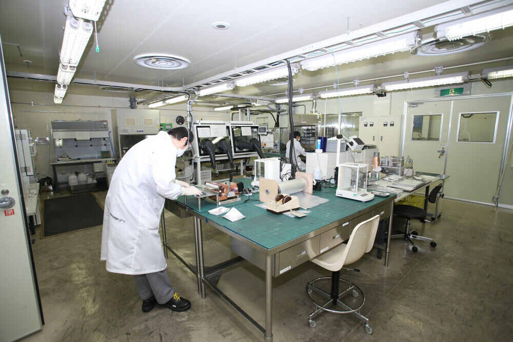 Nissan Forschungslabor Li-Ionen-Batterie