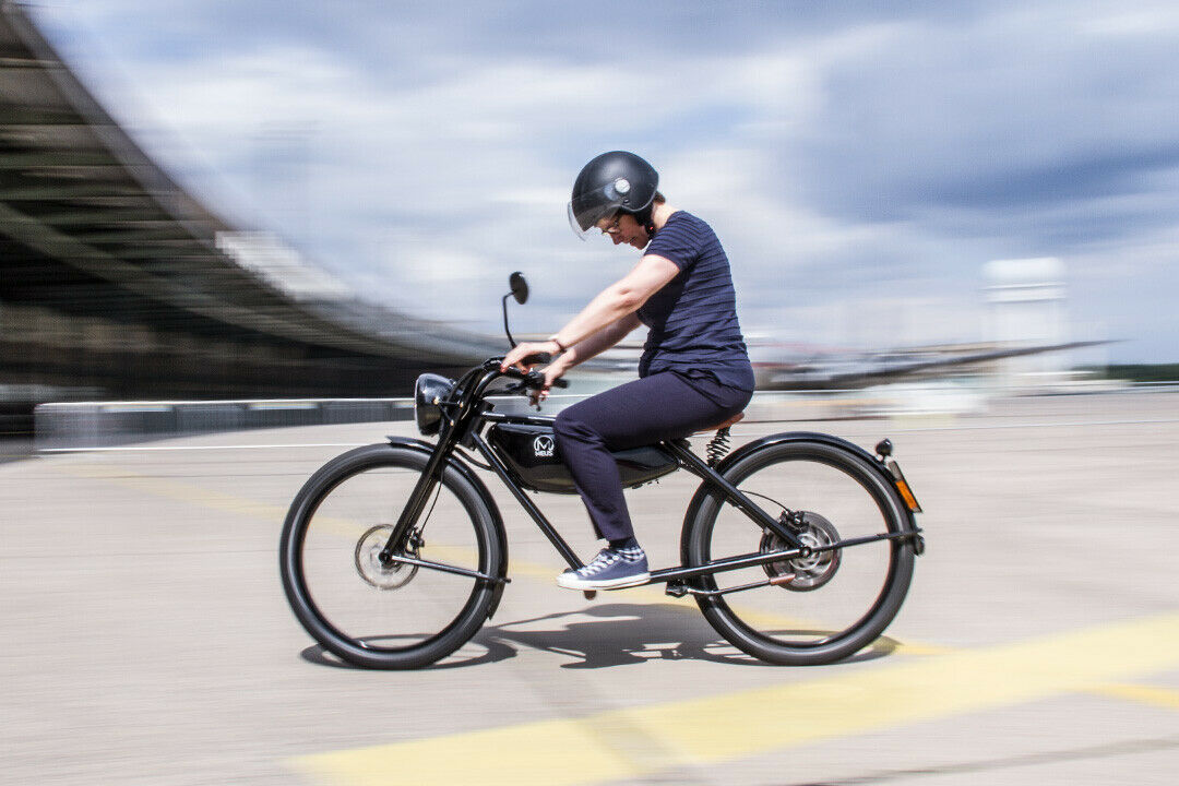 Schick ist das Moped auf jeden Fall