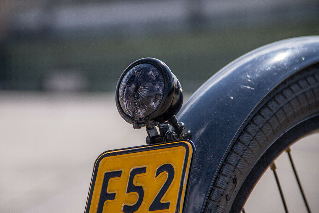 Das Rücklicht des Motorman
