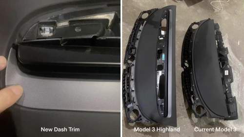 Model 3 new dashboard