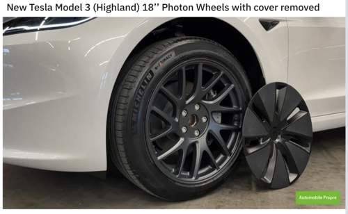 Tesla Model 3 Photon Räder