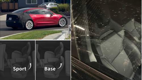 Model 3 Sportsitze