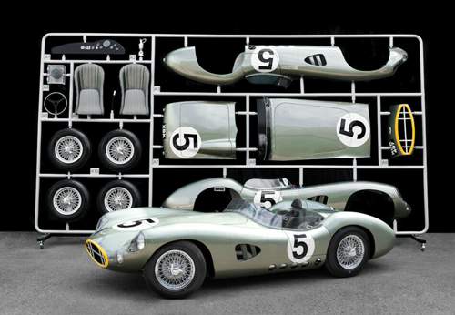 Aston Martin DBR1 als Bausatz-Replika