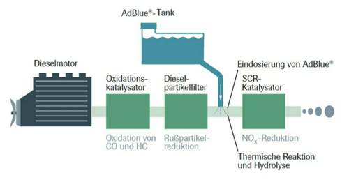 Schematische Darstellung der Funktionswe
