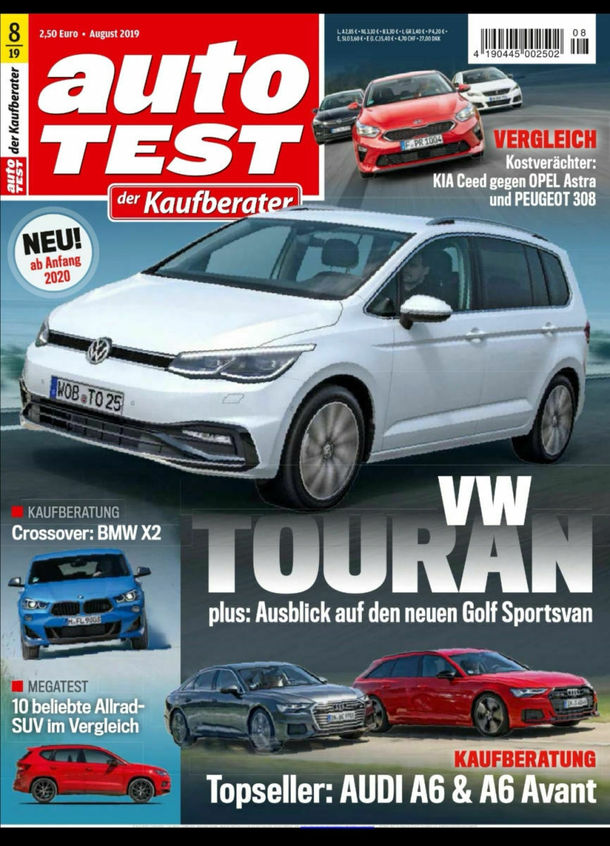 Modelljahr 2020 - Bestellung und Änderungen VW Touran
