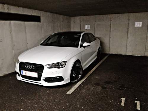 Audi Ringe schwarz?