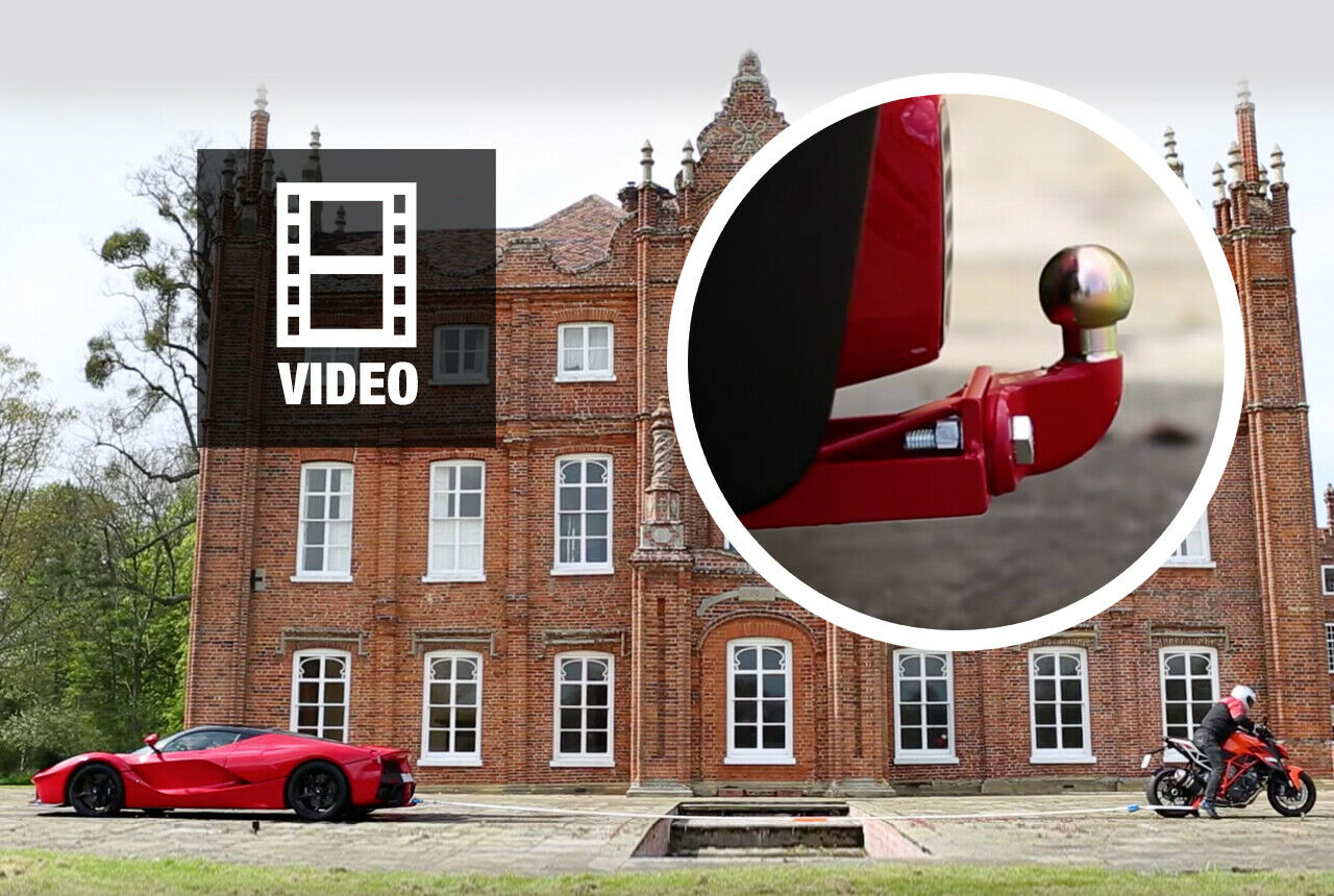 Zum LaFerrari nennt der Hersteller zwar jede Menge technische Daten - die Anhängelast aber nicht. Schade eigentlich