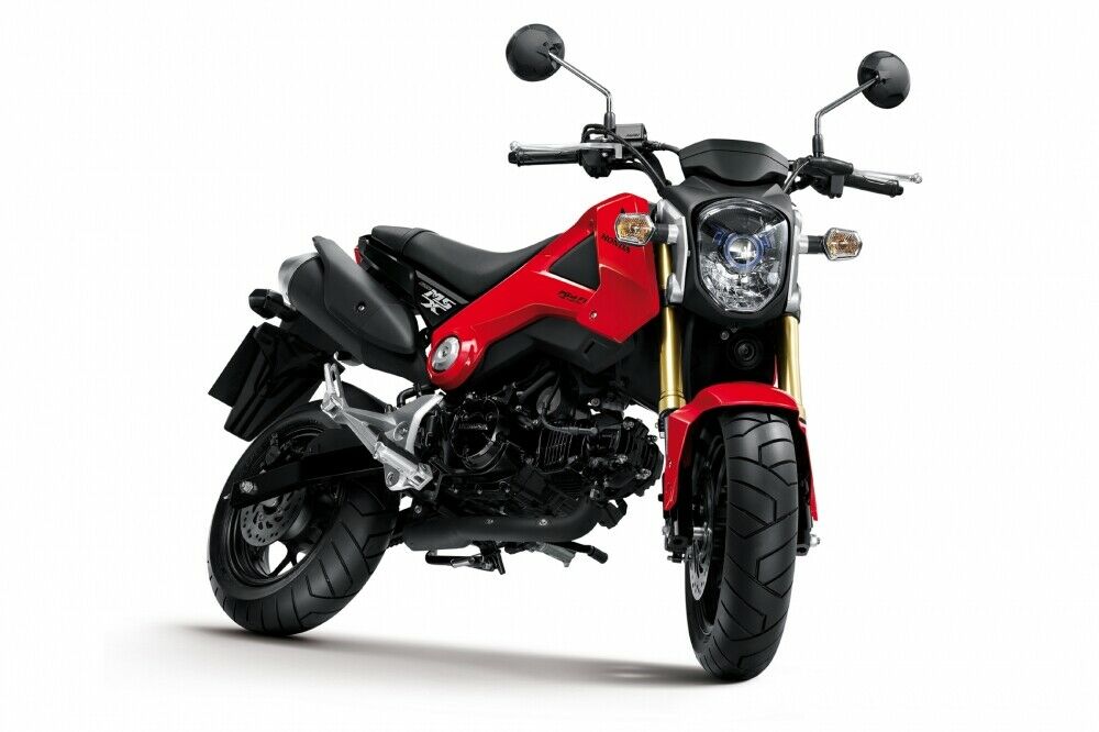 Die neue Honda MSX 125 erinnert an die Modelle Monkey und Dax.
