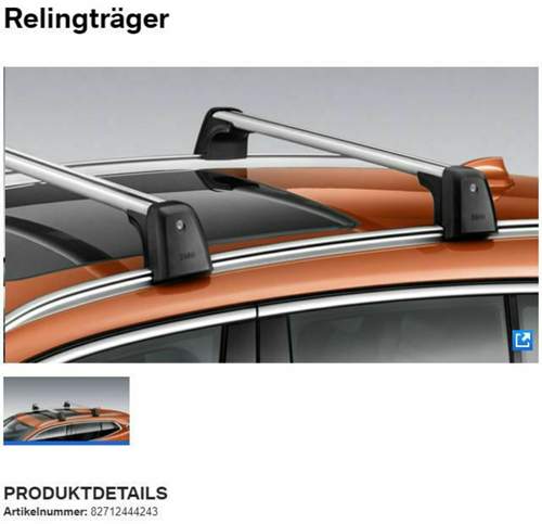 Relingtraeger X2 F39
