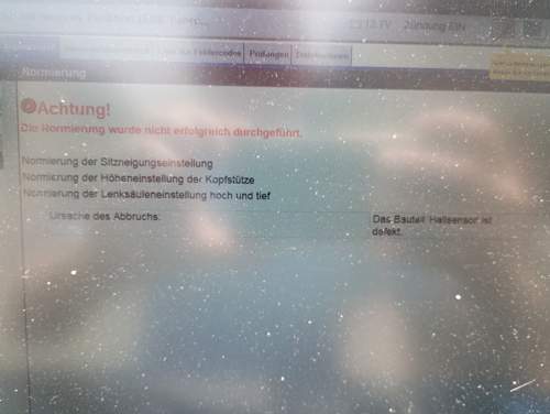 Diagnose defekter Hallsensor A238