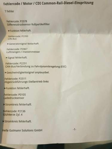 Fehlermeldungumgen teil 2