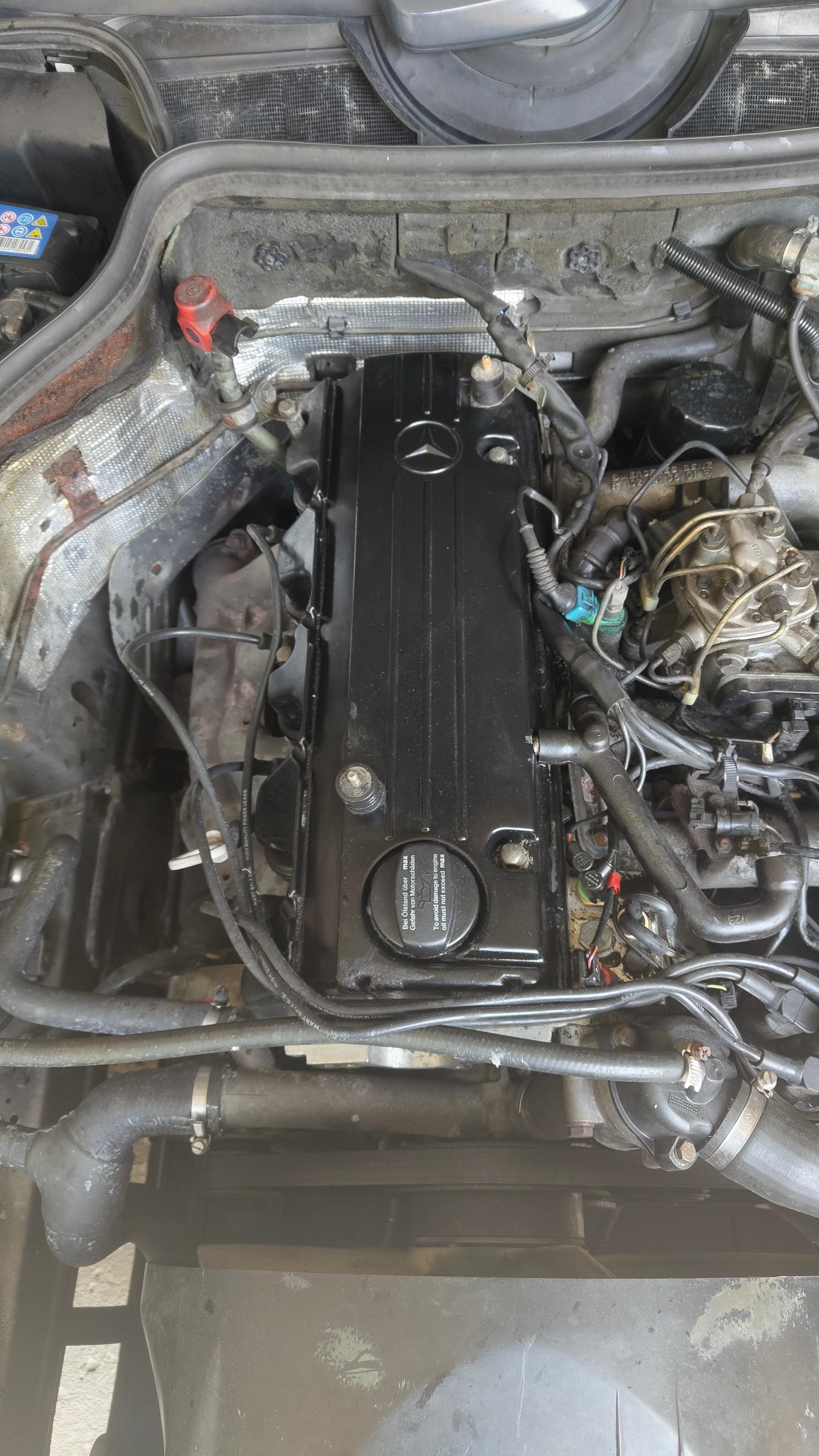 Motor klackert