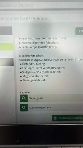 Beschreibung des Fehlers (P0730)