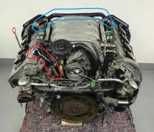 AQJ Motor Rückseite