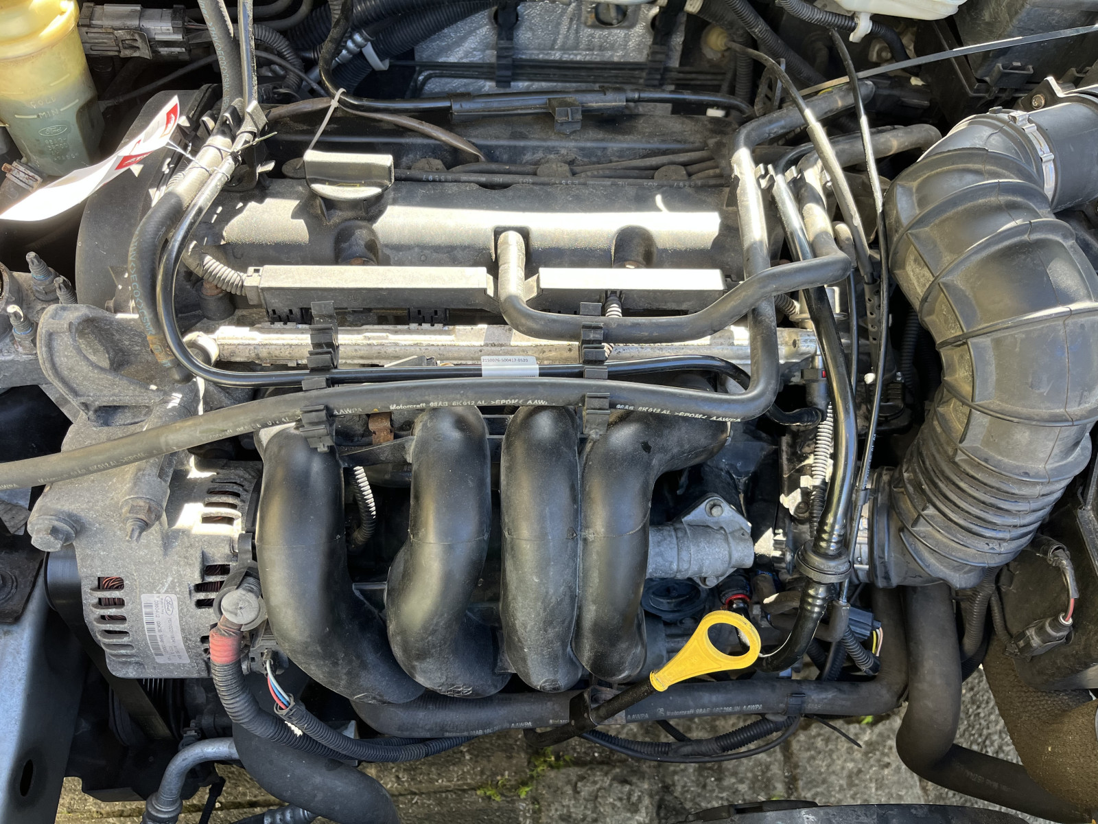 Motor läuft unrund - zischeln beim gasgeben