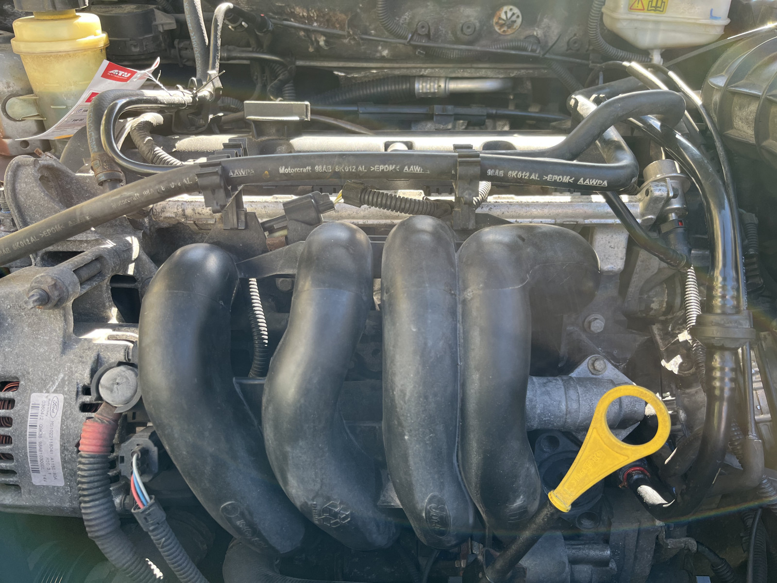 Motor läuft unrund - zischeln beim gasgeben