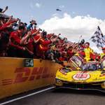 24h Le Mans Bildrechte bei Ferrari