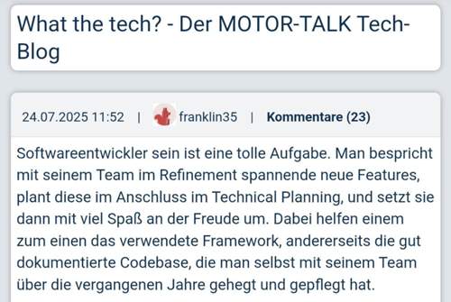Blogs Einstieg