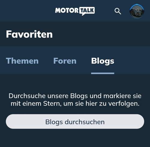 In der App