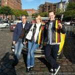 Stefan S. und Philipp M. mit Isabell