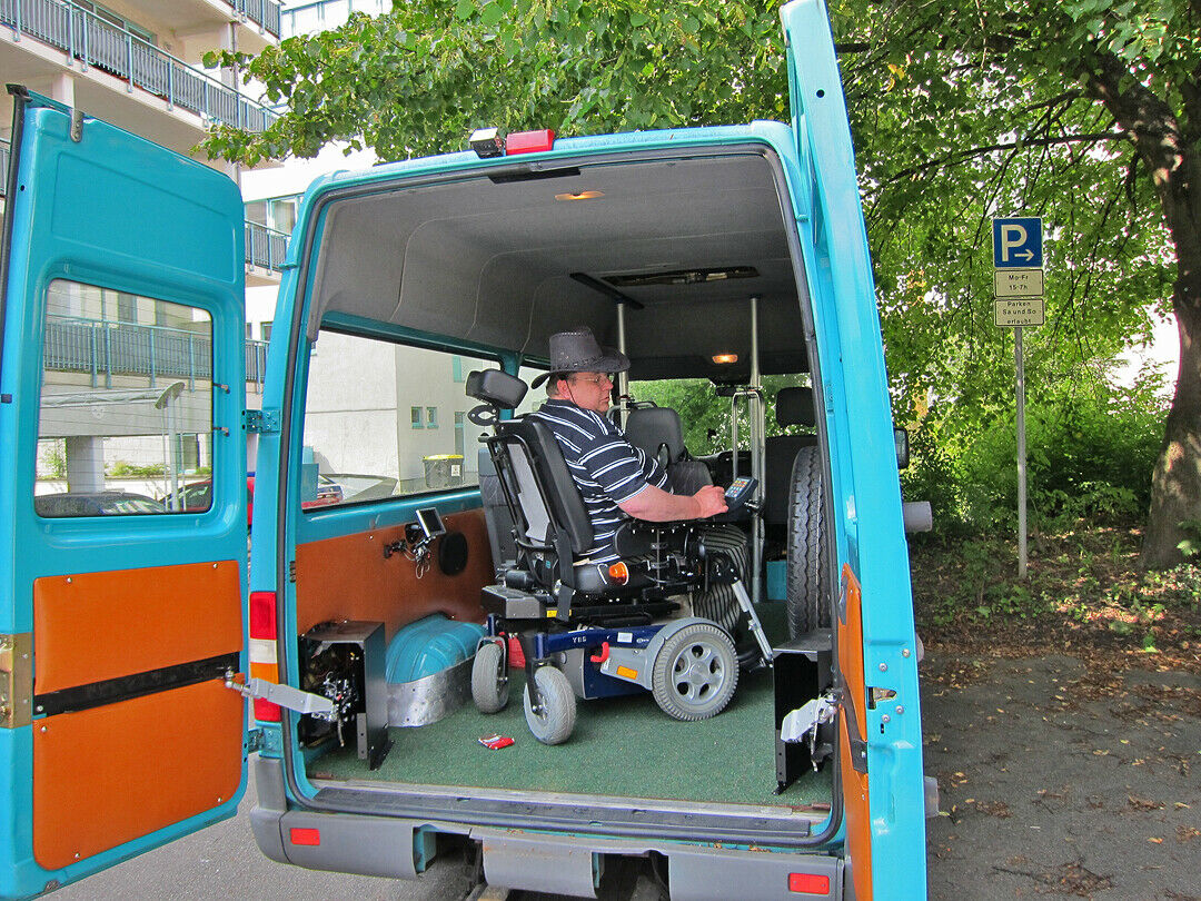 Genug Platz für den Rollstuhl