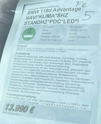 Auto-Beschreibung