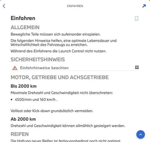 Einfahren