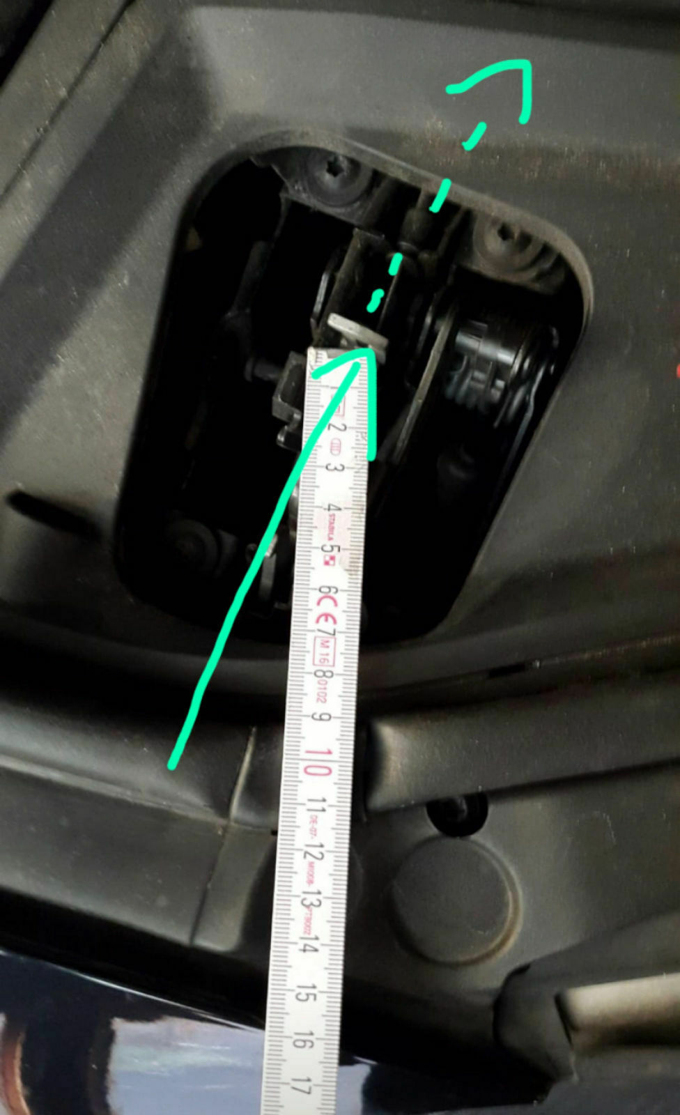 Motorhaube lässt sich nicht öffnen 535GT F07
