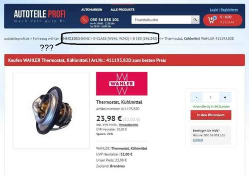 Thermostat-w246