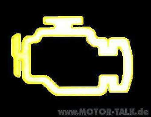 Motorkontrollleuchte