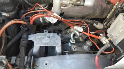 Hakenschraube im Getriebe F40 II