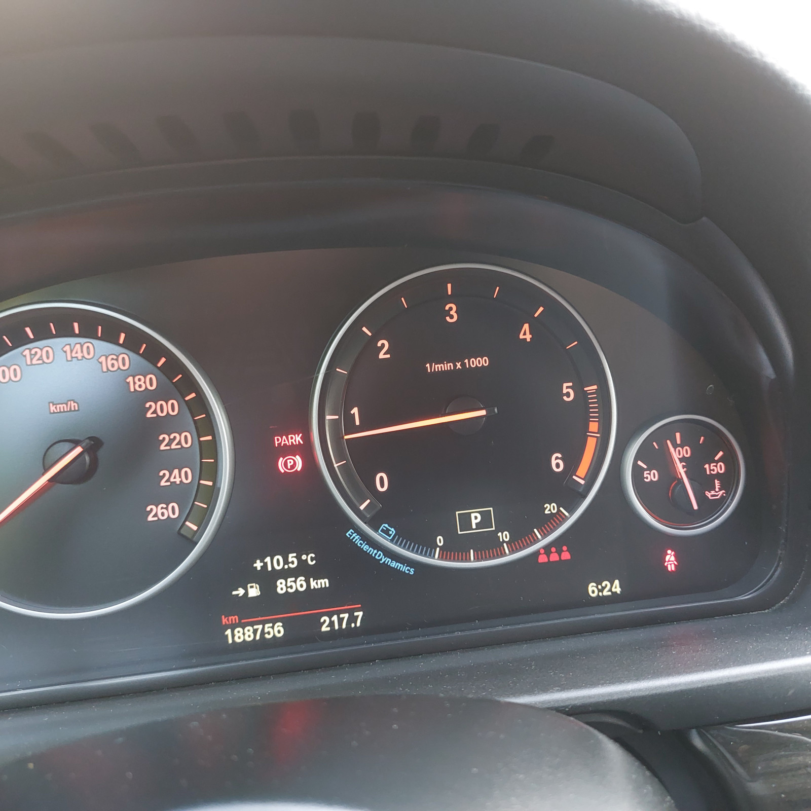 Motoröl-/ Wasser-Temperatur beim 520d (N47) Euro6 wird unter Teillast nicht erreicht.