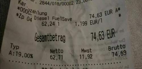 Über 62 liter