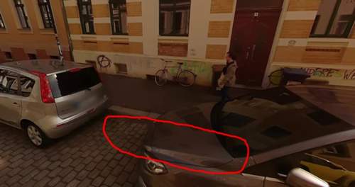 Falsch geparkt