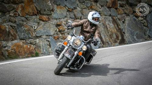 Spielen mit der Harley