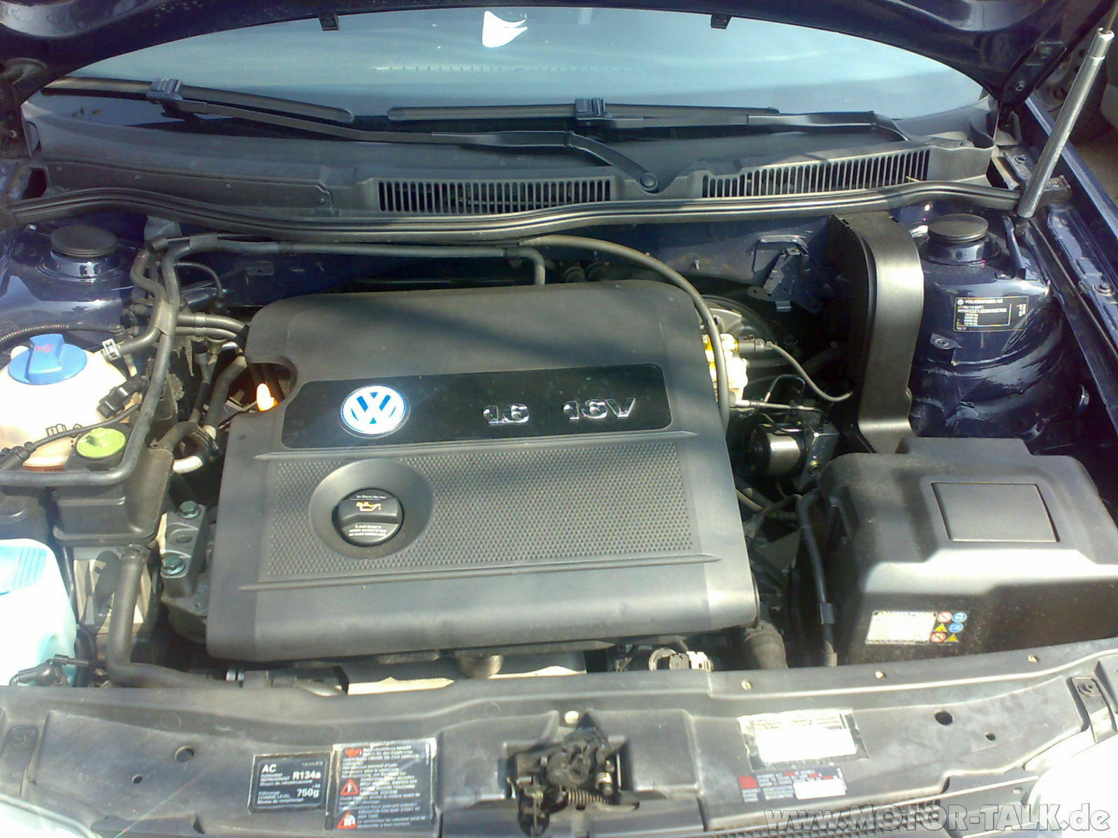 Motorraum Golf IV, 1,6 16V