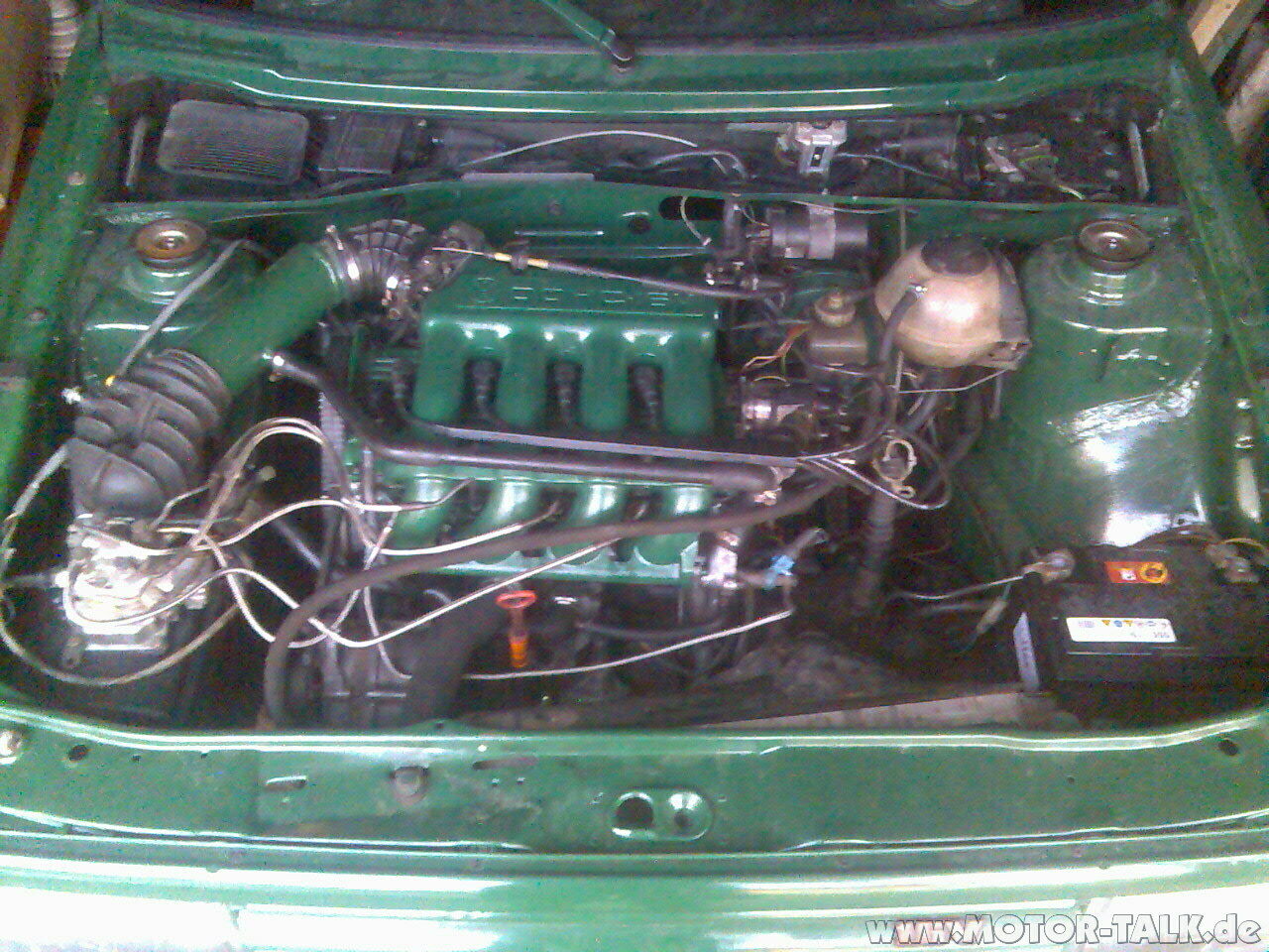 Motorraum verschönern
