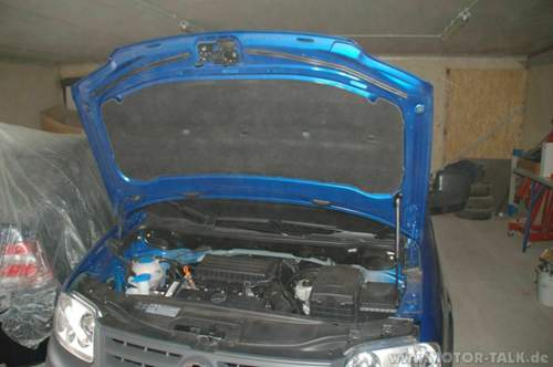Motorhaubendämmung