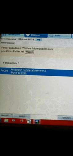 Fehlercode
