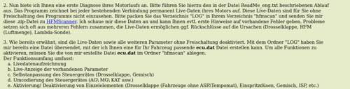 Freischaltung