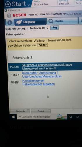 Nach dem löschen
